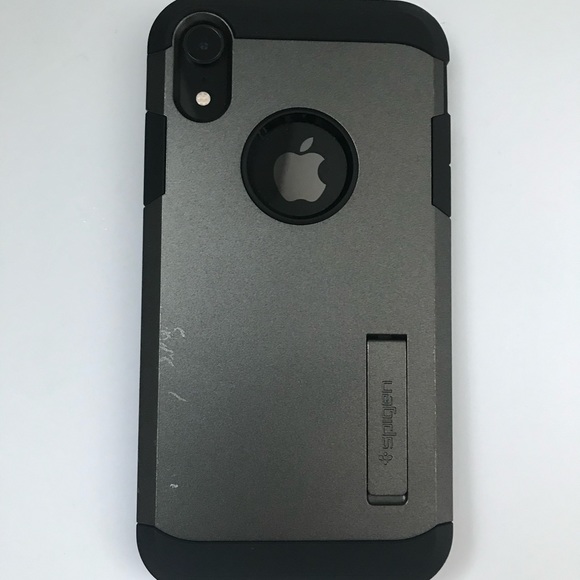 Spigen Tough Armor Works with Apple iPhone XR Case (2018) - Gunmetal - Picture 2 of 10